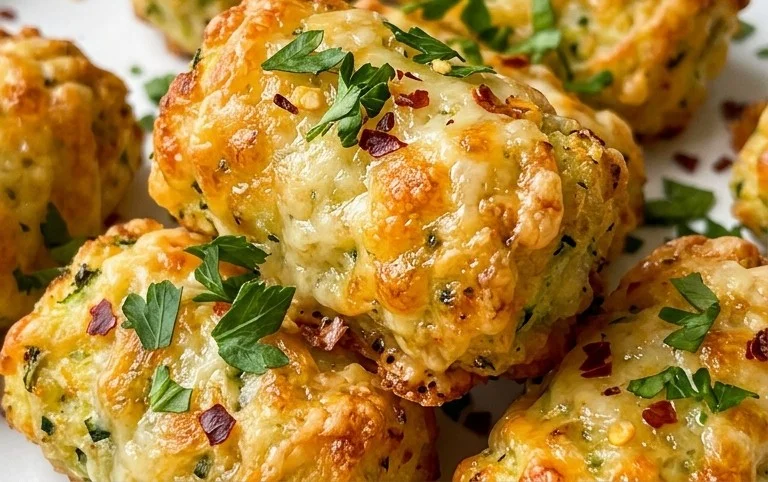 Cheesy Zucchini Tots Recipe