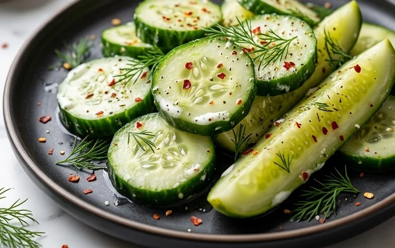 Ranch Refrigerator Pickles