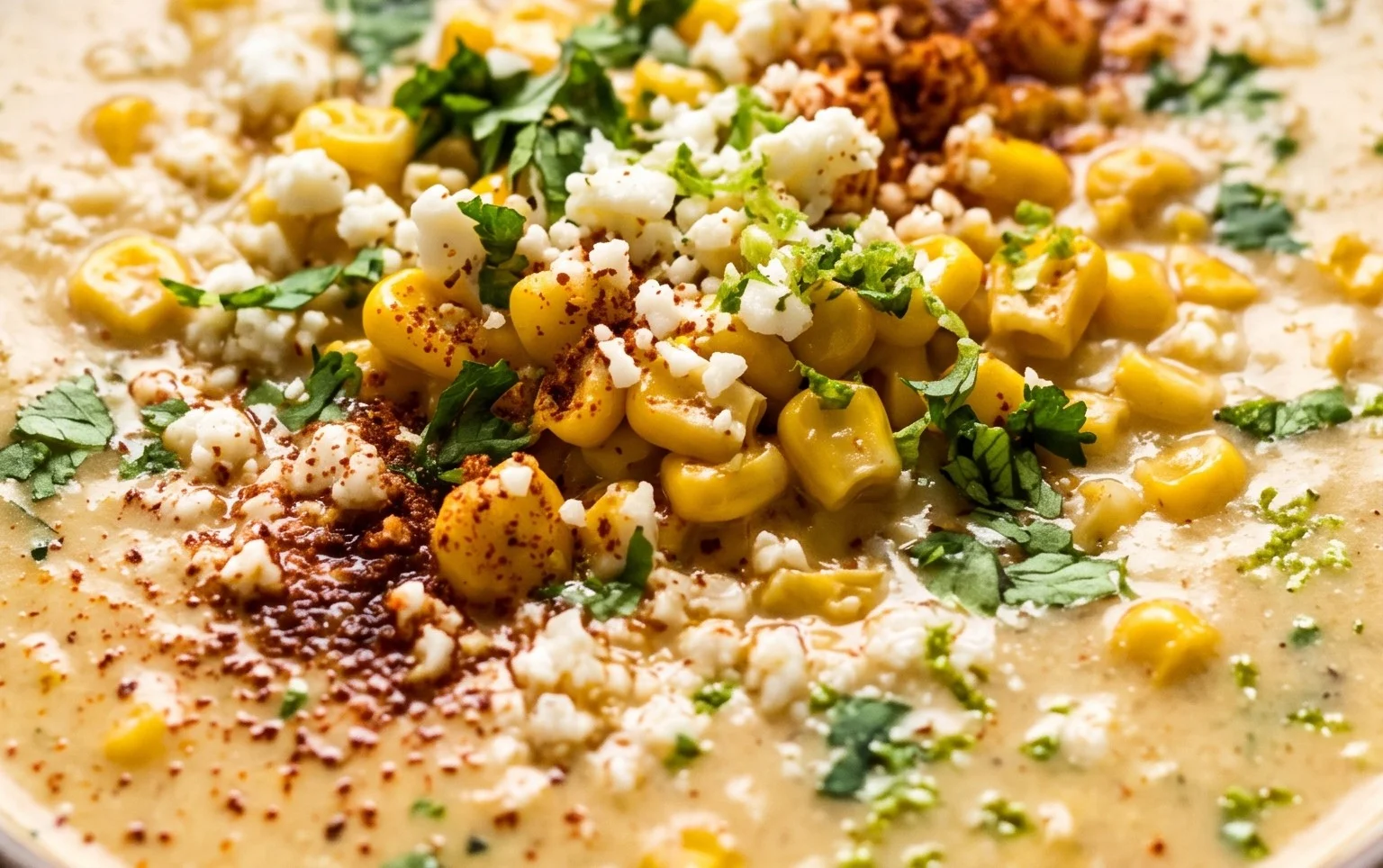 Mexican Street Corn Soup
