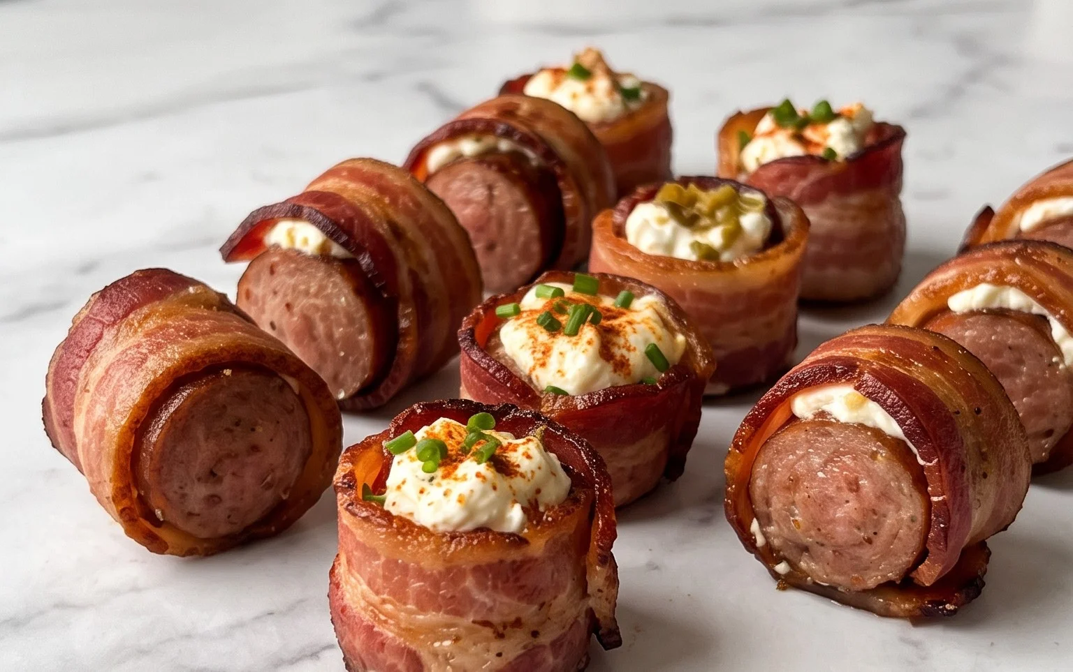 Easy Pig Shots Recipe With Beef Bacon And Sausage