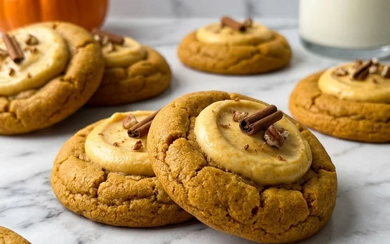 Easy Pumpkin Cheesecake Cookies Recipe